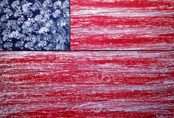 Click here to view Flag Series artwork by Dennis Sheil